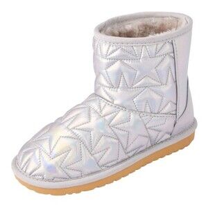 The Children’s Place Girls Metallic Star Chalet Boots
